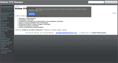 Desktop Screenshot of bufeteffsnoonan.com